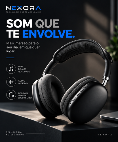 Fone de Ouvido Bluetooth P9 — Sem Fio
