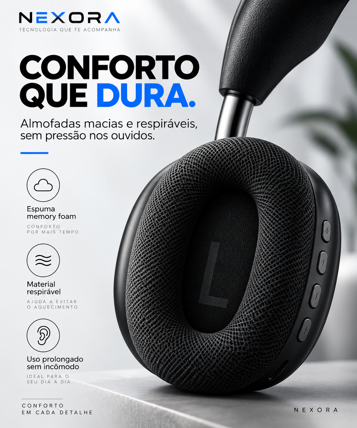 Fone de Ouvido Bluetooth P9 — Sem Fio