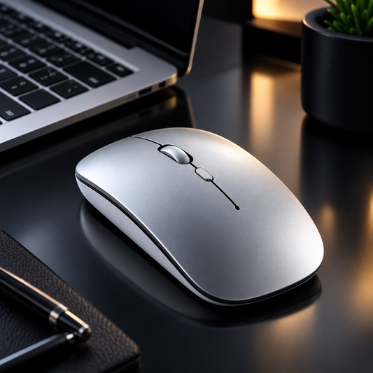 Mouse Recarregável Wireless